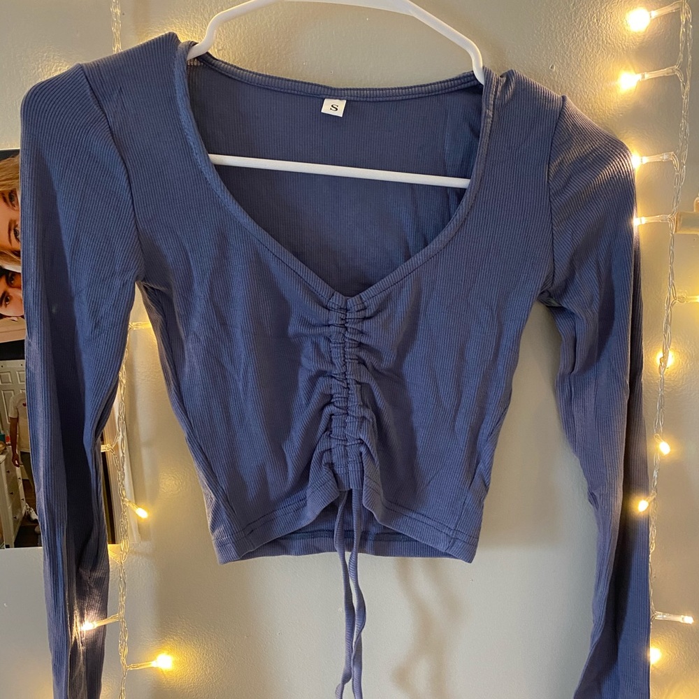 Brand New Never Worn SHEIN rouched adjustable top!